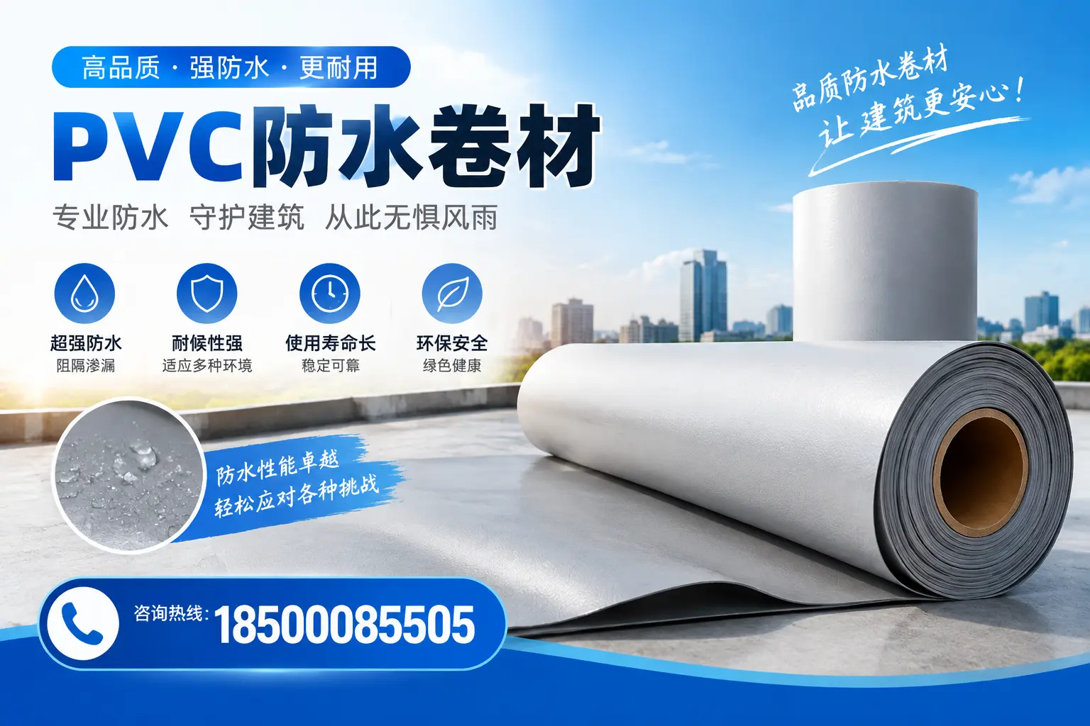 如何选择高质量的PVC防水卷材？承德消费者必看指南